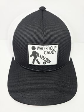 Black Clover Who's Your Caddy Black & White Hat
